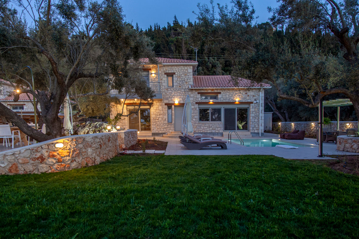 I&K View Villas Private Pool Tsoukalades Lefkada Holidays Greece Book a private villa in Lefkada