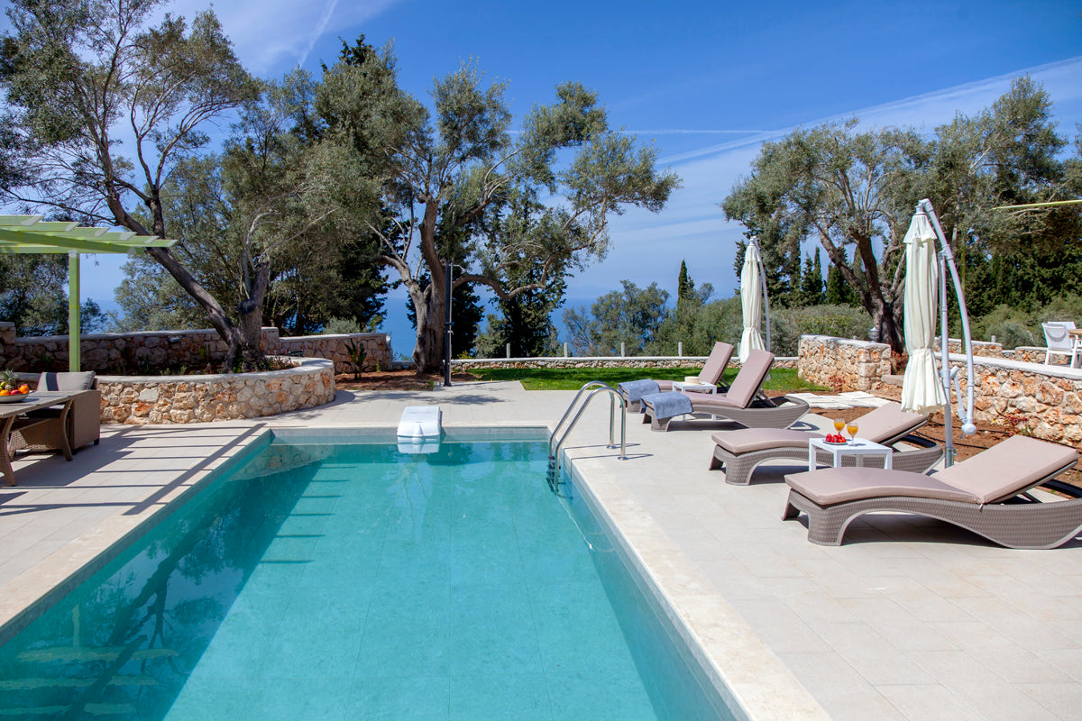 I&K View Villas Private Pool Tsoukalades Lefkada Holidays Greece 