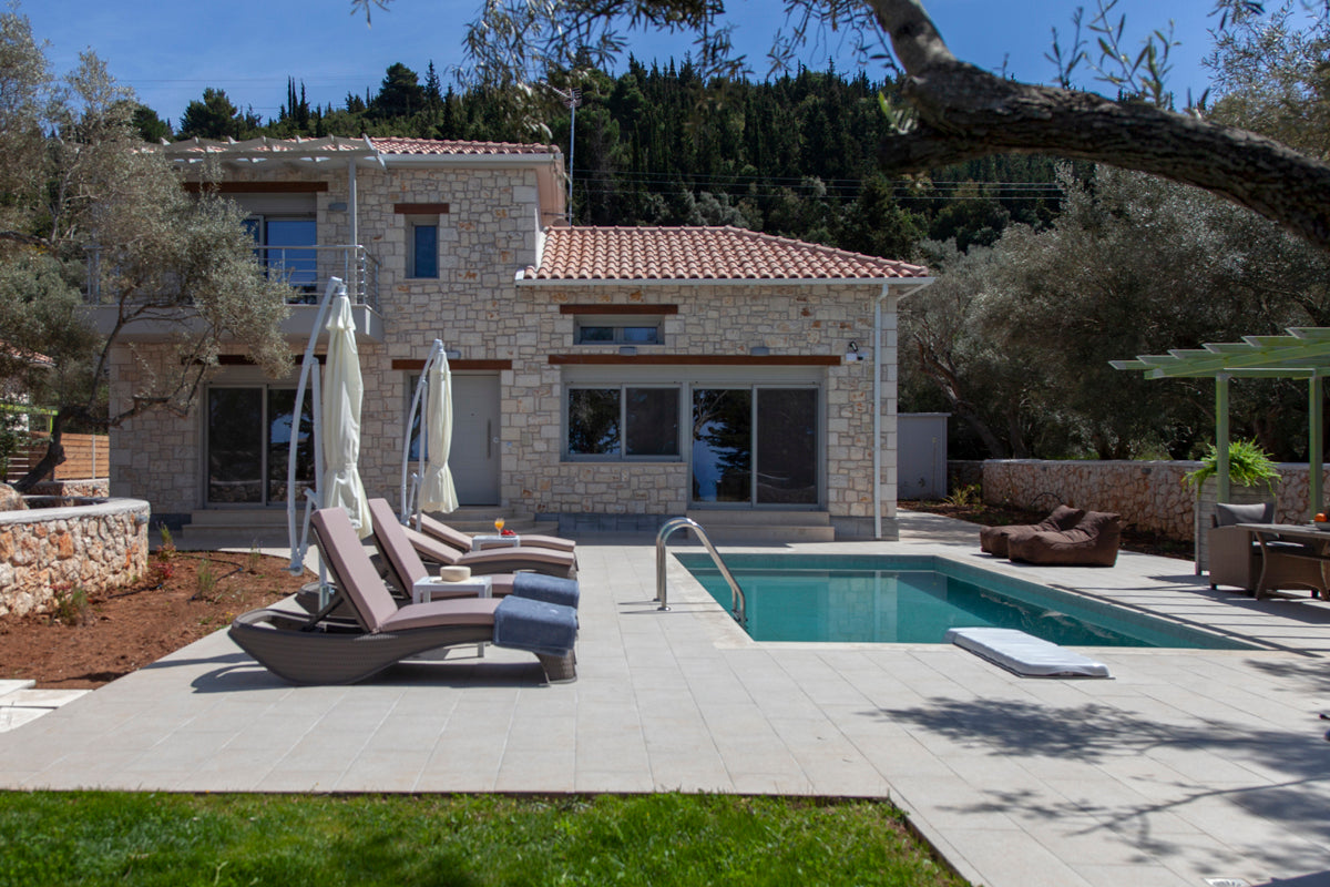 I&K View Villas Private Pool Tsoukalades Lefkada Holidays Greece 